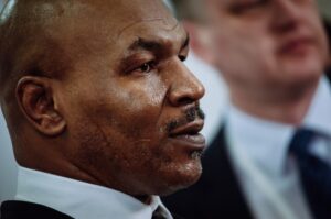 Mike Tyson, a former boxer and now advocate for psychedelic therapy
